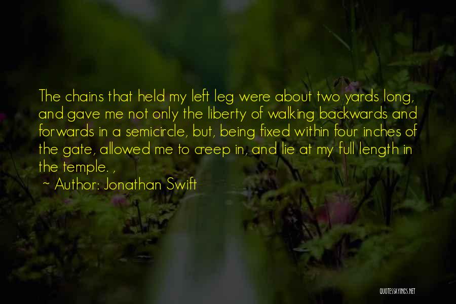 Being A Creep Quotes By Jonathan Swift