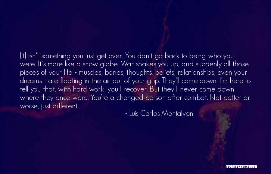 Being A Different Person Quotes By Luis Carlos Montalvan Being A Different Person Quotes By Luis Carlos Montalvan