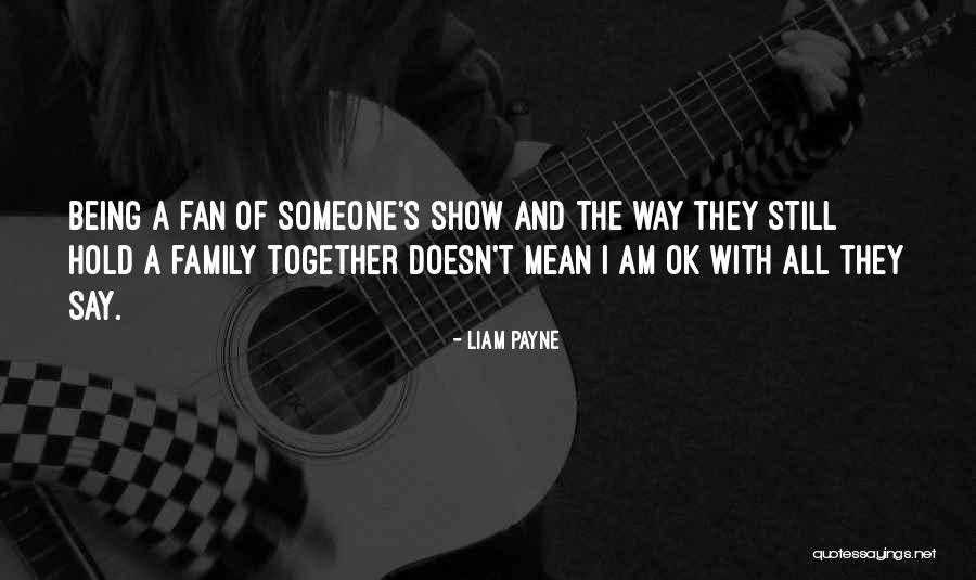 Being A Fan Quotes By Liam Payne Being A Fan Quotes By Liam Payne