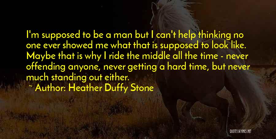 Being A Father To A Son Quotes By Heather Duffy Stone