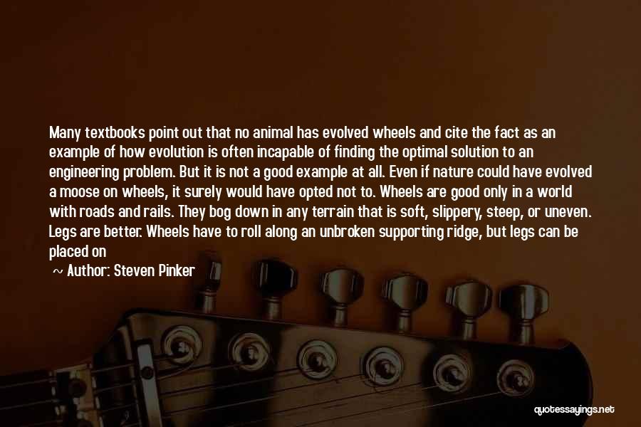 Being A Good Example Quotes By Steven Pinker