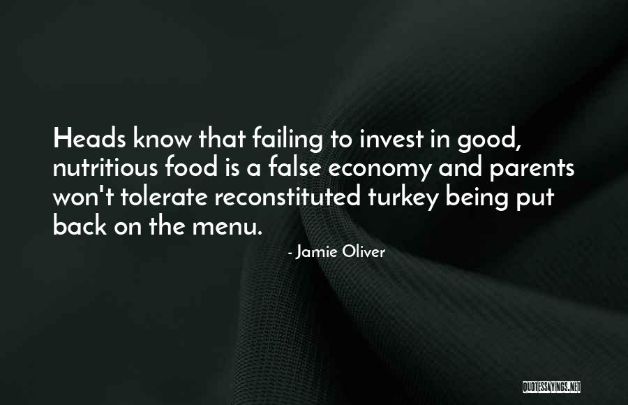 Being A Good Parents Quotes By Jamie Oliver