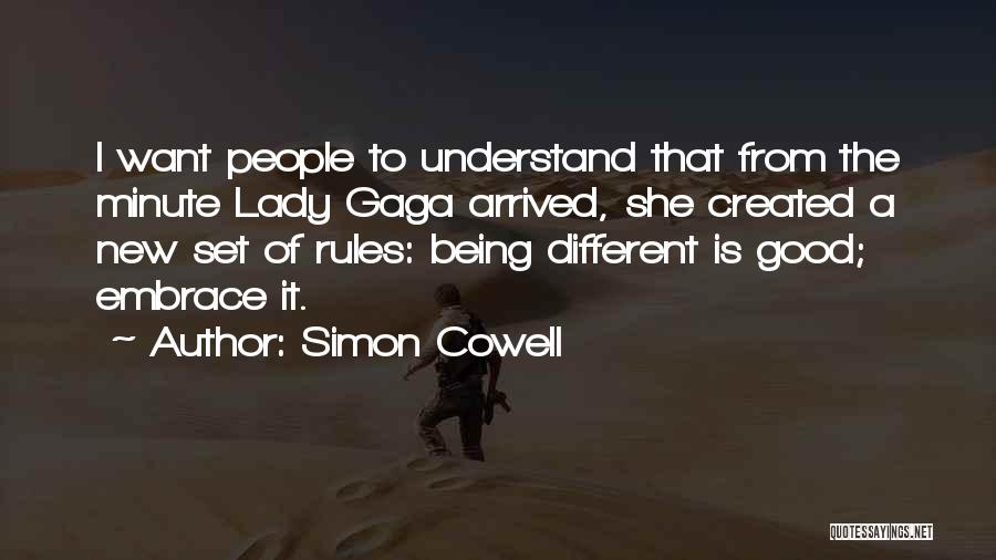 Being A Lady Quotes By Simon Cowell