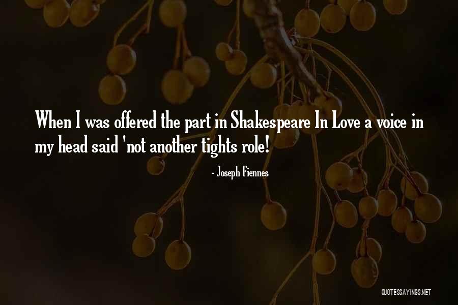 Being A Leader And Not A Follower Quotes By Joseph Fiennes Being A Leader And Not A Follower Quotes By Joseph Fiennes