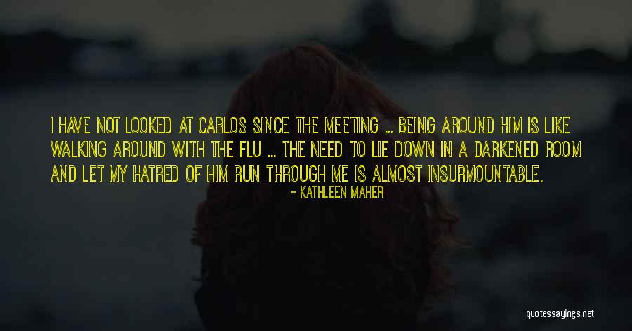 Being A Let Down Quotes By Kathleen Maher