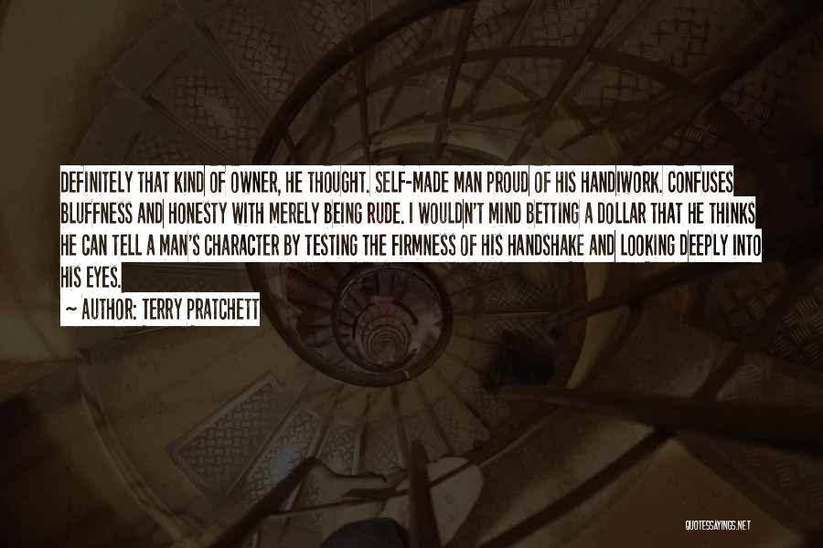 Being A Man Of Character Quotes By Terry Pratchett