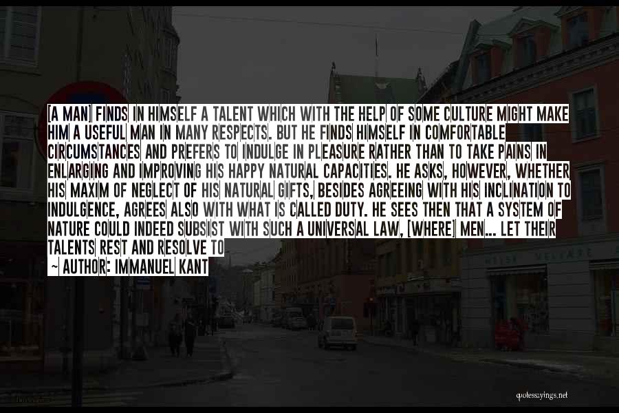Being A Man Of His Word Quotes By Immanuel Kant