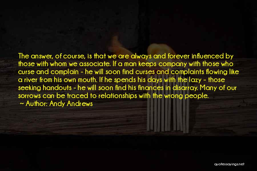 Being A Maneater Quotes By Andy Andrews