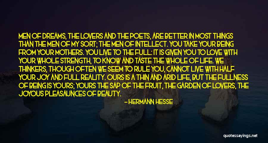 Being A Mothers Love Quotes By Hermann Hesse