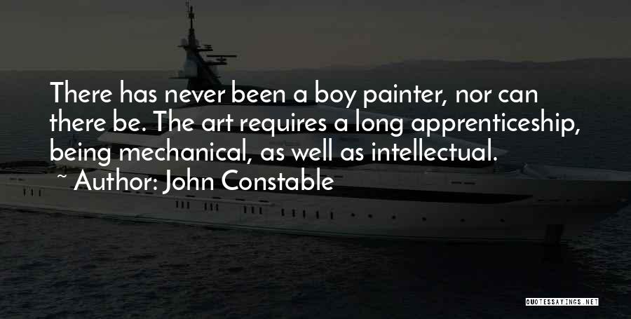 Being A Painter Quotes By John Constable