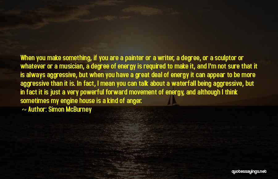 Being A Painter Quotes By Simon McBurney