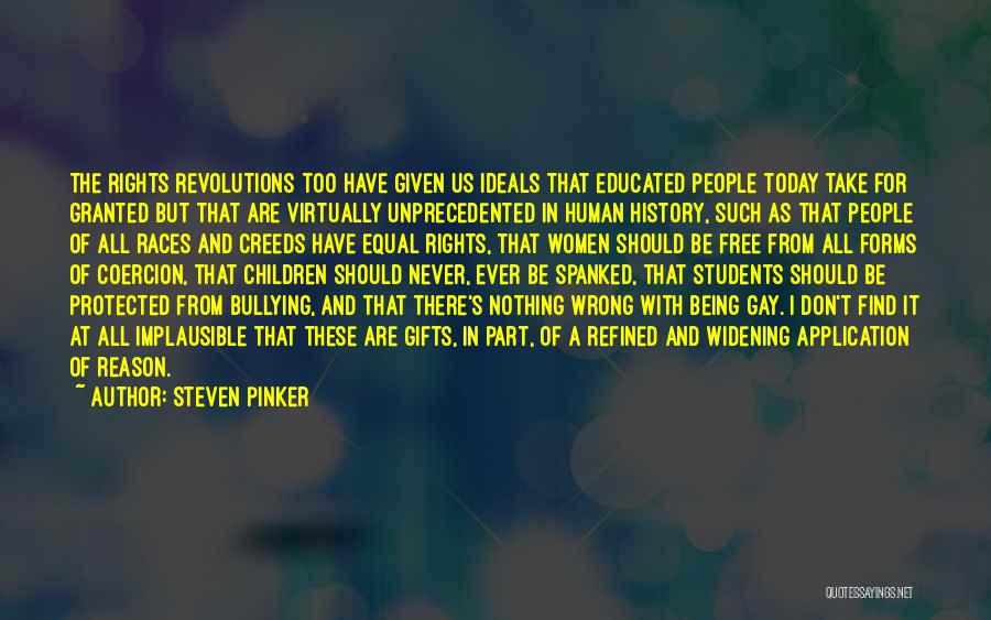 Being A Part Of History Quotes By Steven Pinker