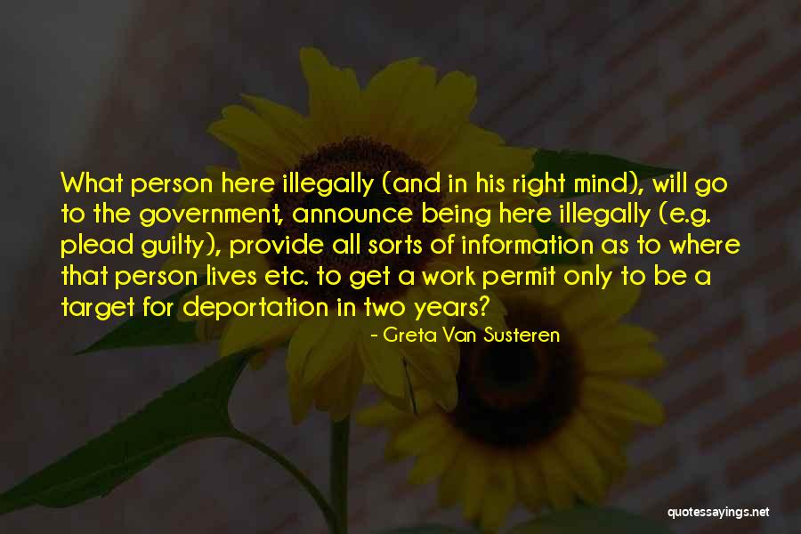 Being A Person Quotes By Greta Van Susteren