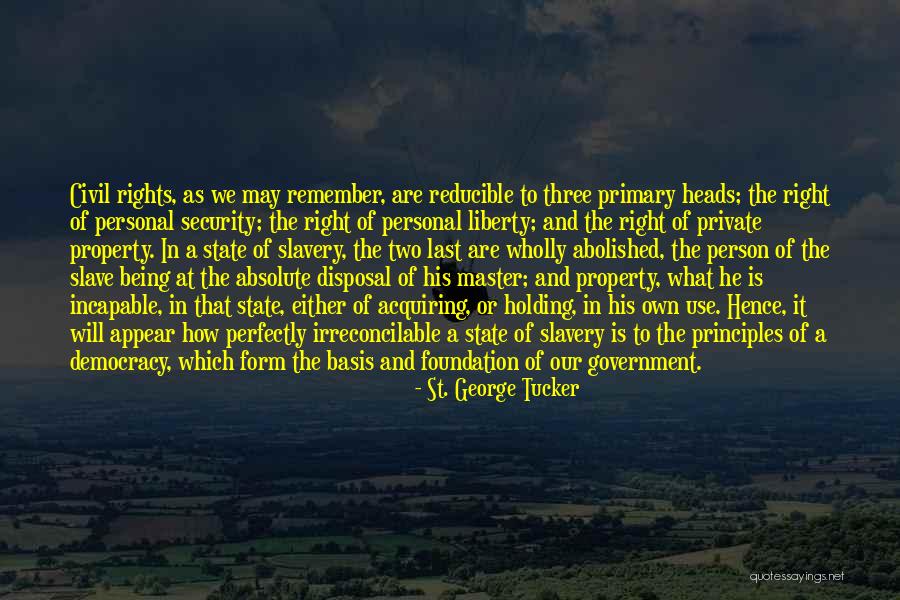 Being A Private Person Quotes By St. George Tucker Being A Private Person Quotes By St. George Tucker