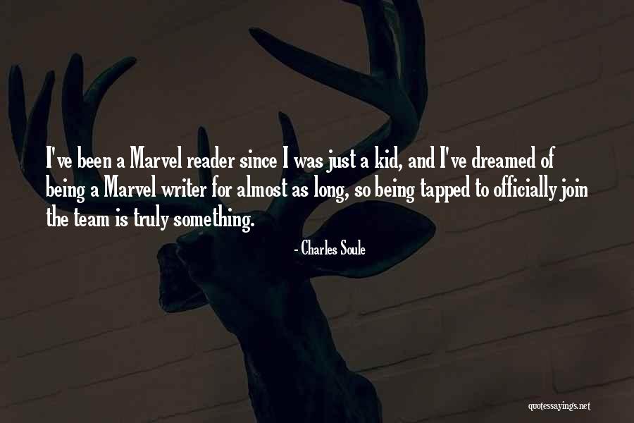 Being A Reader Quotes By Charles Soule Being A Reader Quotes By Charles Soule