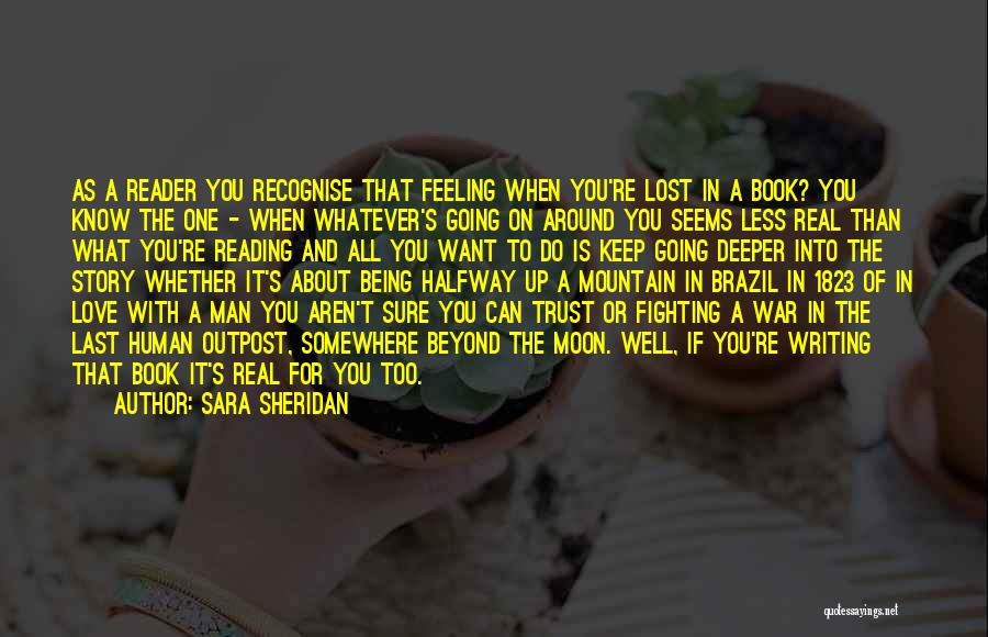 Being A Real Man Quotes By Sara Sheridan