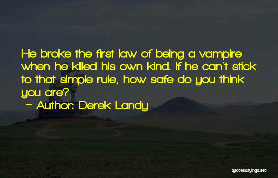 Being A Simple Quotes By Derek Landy