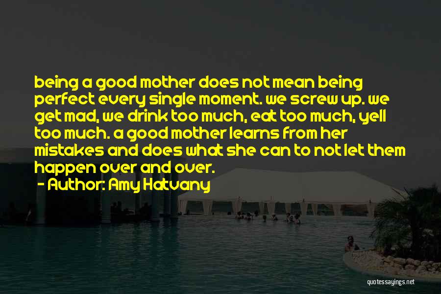 Being A Single Mother Quotes By Amy Hatvany