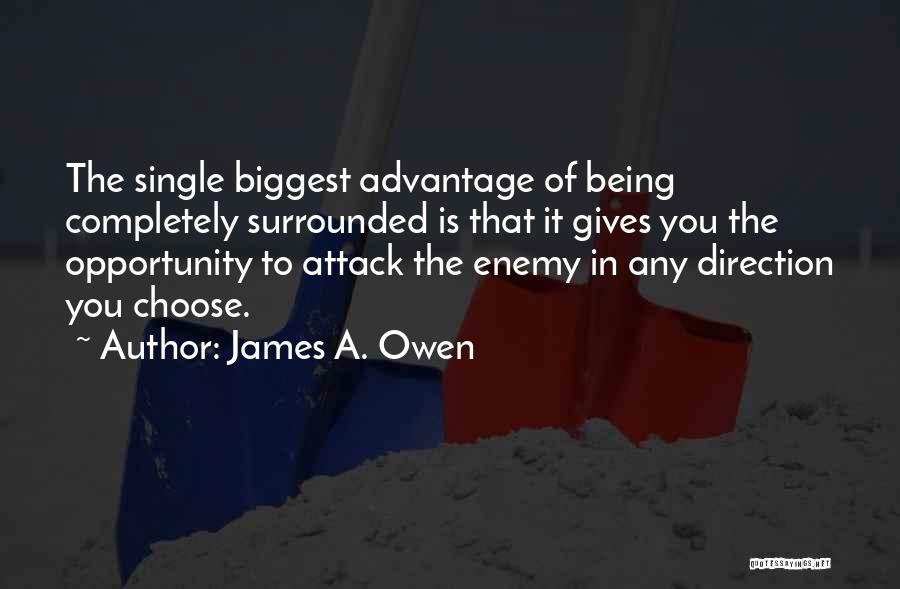 Being A Single Quotes By James A. Owen