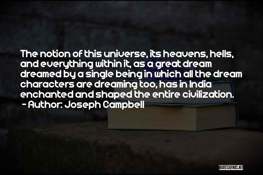 Being A Single Quotes By Joseph Campbell