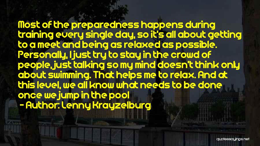 Being A Single Quotes By Lenny Krayzelburg