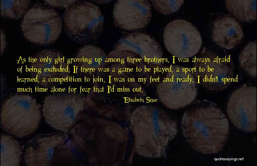 Being A Sport Quotes By Elisabeth Shue