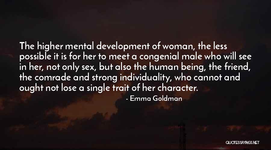 Being A Strong Woman Quotes By Emma Goldman