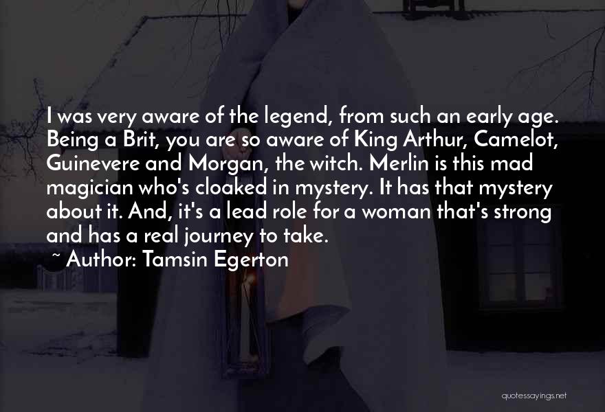 Being A Strong Woman Quotes By Tamsin Egerton