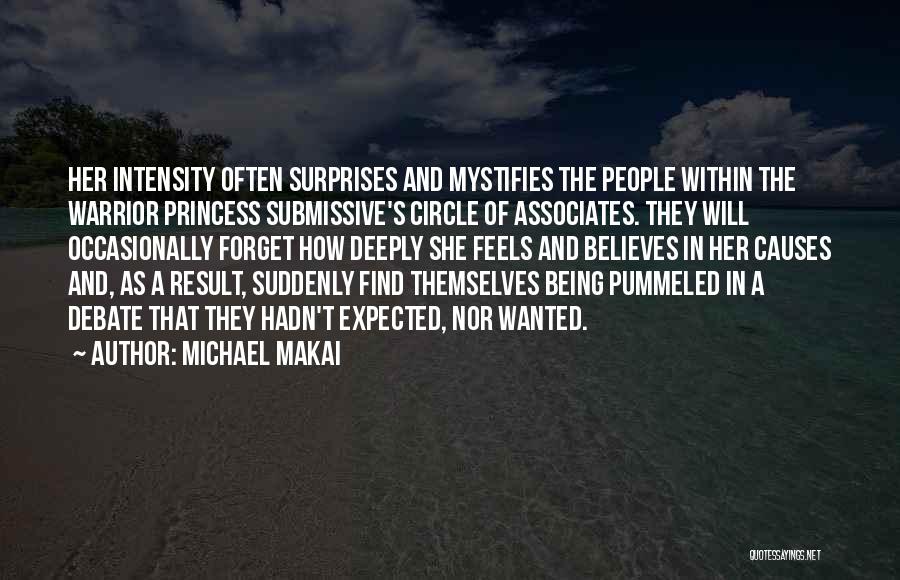 Being A Submissive Quotes By Michael Makai