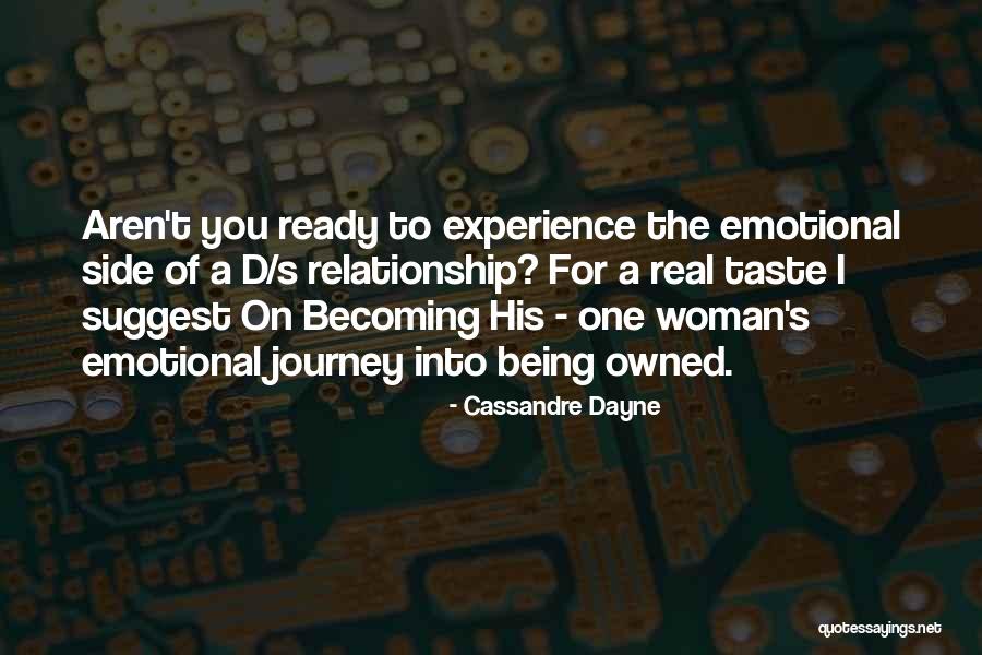 Being A Submissive Woman Quotes By Cassandre Dayne