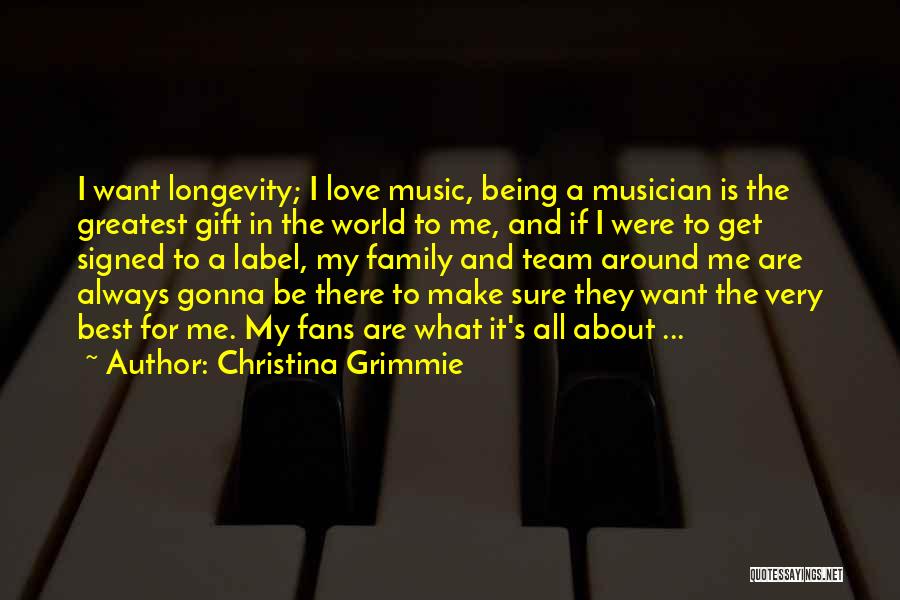 Being A Team And Family Quotes By Christina Grimmie
