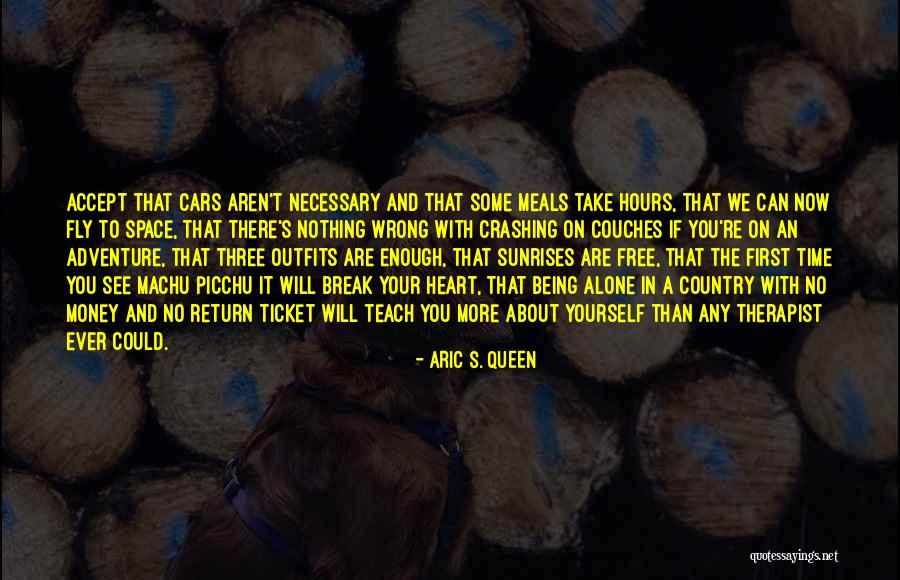 Being A Therapist Quotes By Aric S. Queen Being A Therapist Quotes By Aric S. Queen