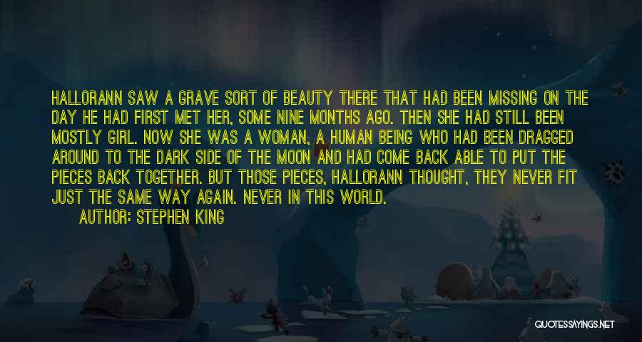 Being A Woman Of Beauty Quotes By Stephen King