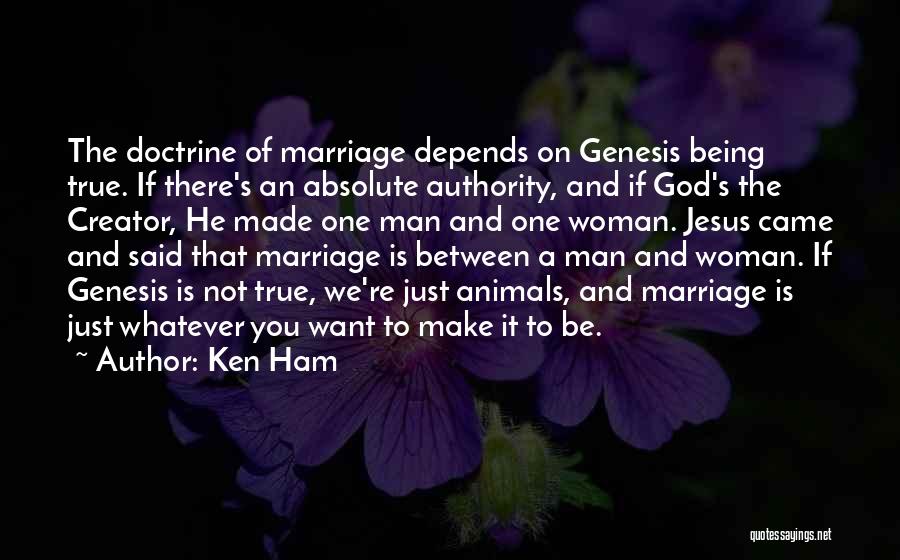 Being A Woman Of God Quotes By Ken Ham