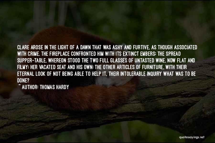 Being Able To Help Others Quotes By Thomas Hardy