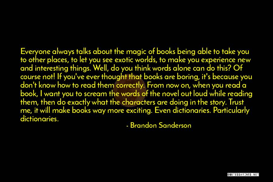 Being Able To See Quotes By Brandon Sanderson