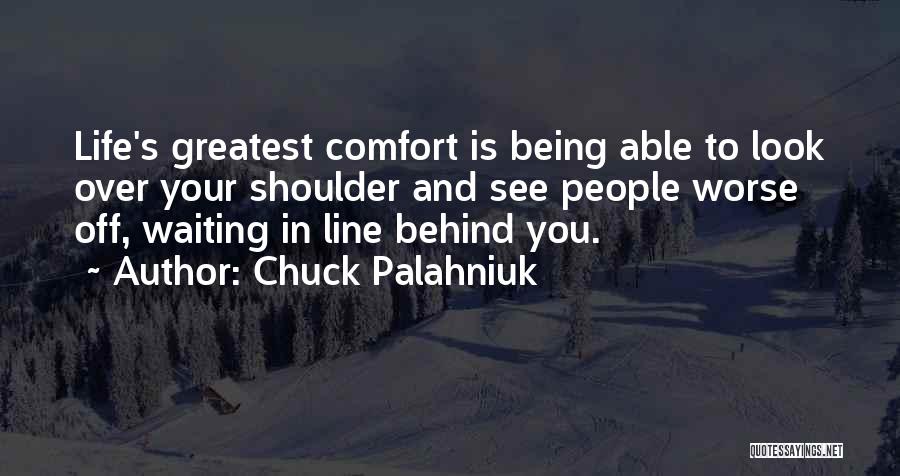 Being Able To See Quotes By Chuck Palahniuk