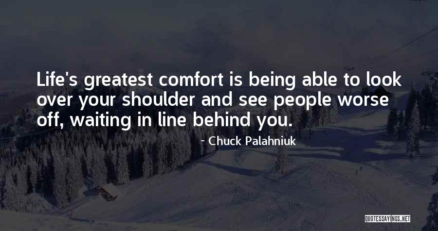 Being Able To See Quotes By Chuck Palahniuk