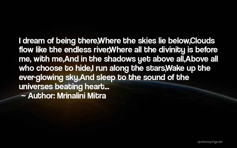 Being Above The Clouds Quotes By Mrinalini Mitra