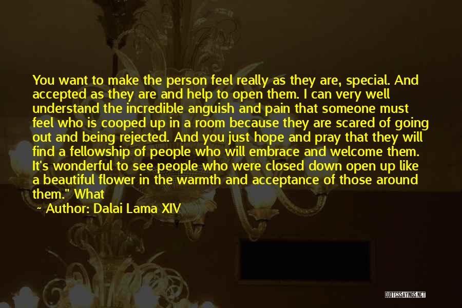 Being Accepted Quotes By Dalai Lama XIV