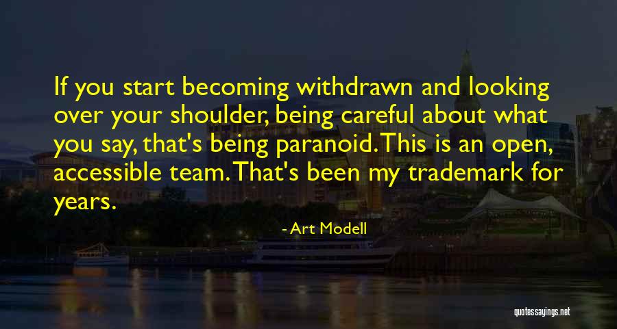 Being Accessible Quotes By Art Modell Being Accessible Quotes By Art Modell