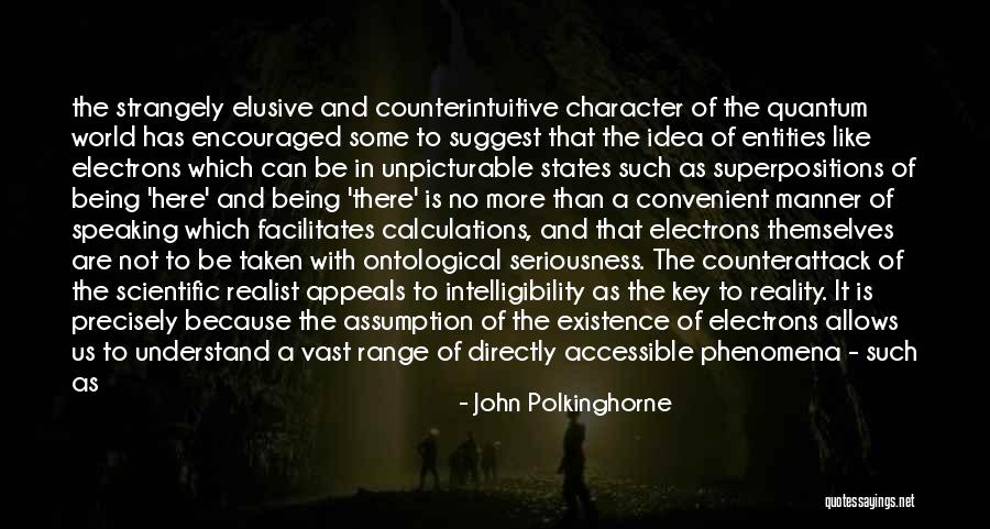 Being Accessible Quotes By John Polkinghorne