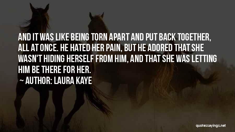 Being Adored Quotes By Laura Kaye