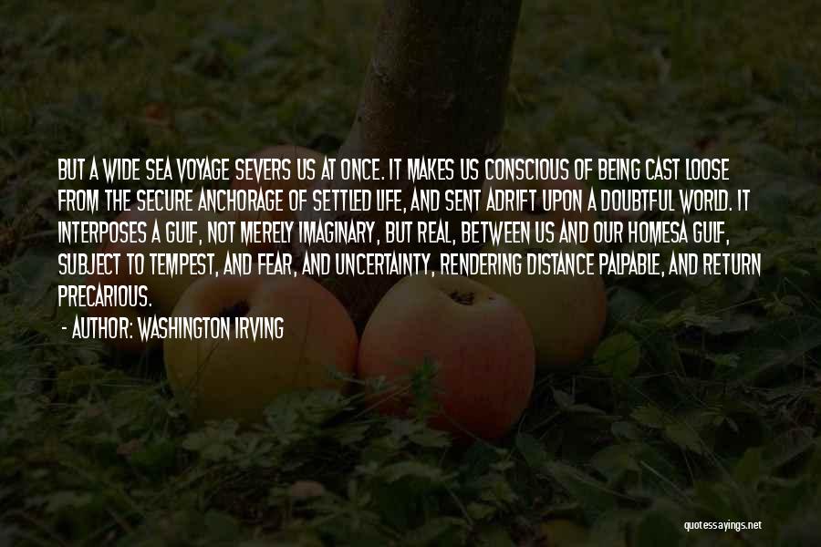 Being Adrift Quotes By Washington Irving