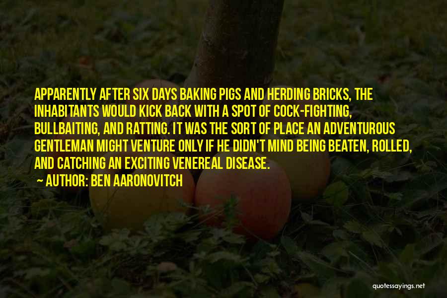 Being Adventurous Quotes By Ben Aaronovitch