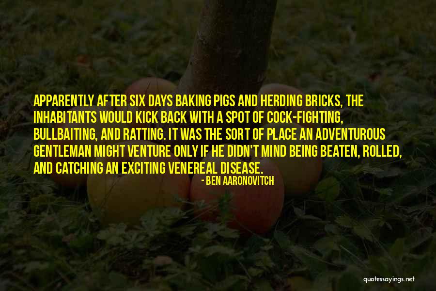 Being Adventurous Quotes By Ben Aaronovitch