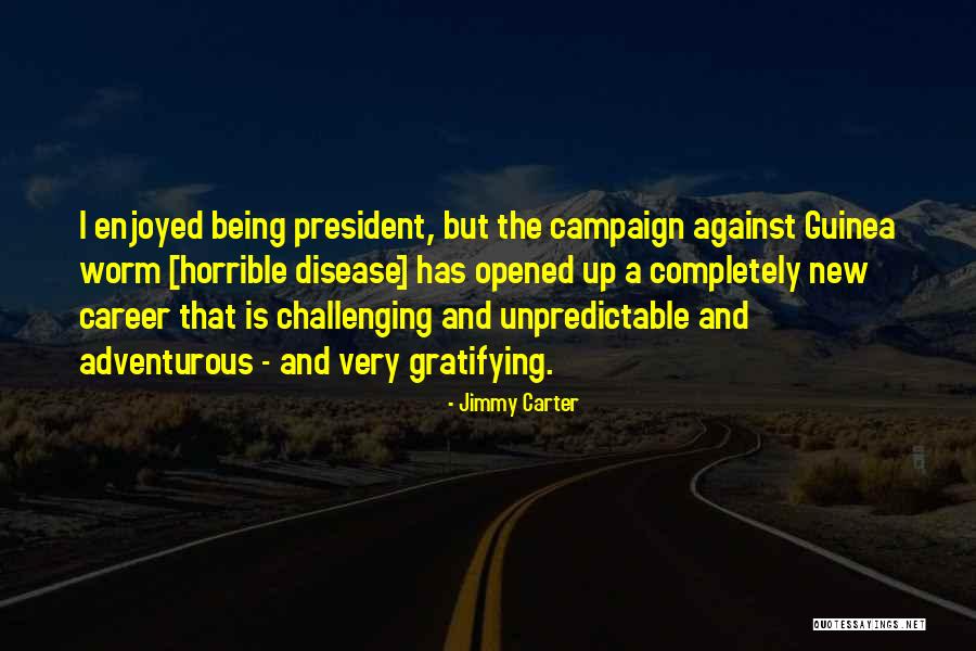 Being Adventurous Quotes By Jimmy Carter