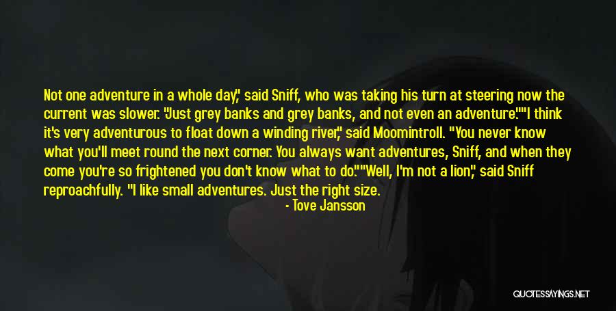 Being Adventurous Quotes By Tove Jansson Being Adventurous Quotes By Tove Jansson
