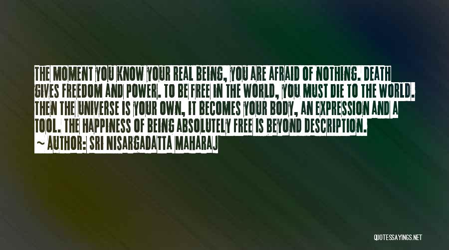 Being Afraid Of Happiness Quotes By Sri Nisargadatta Maharaj