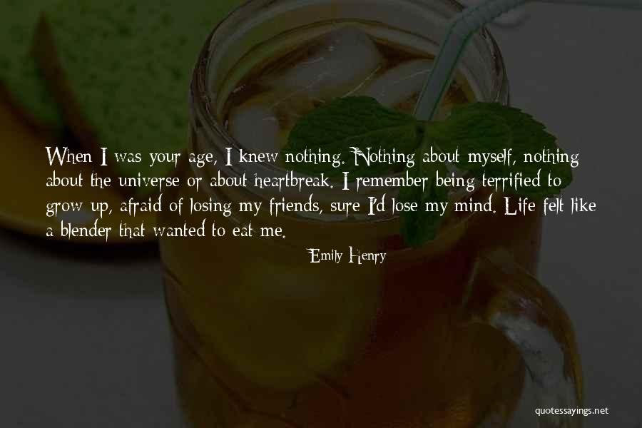 Being Afraid To Lose Him Quotes By Emily Henry